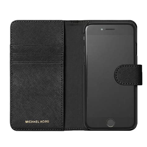 michael kors flip case|Saffiano Leather Folio Phone Case for iPhone X .